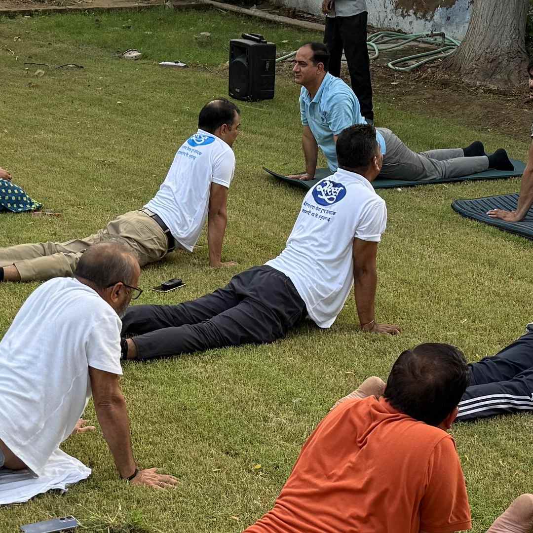 EMPLOYEES PRACTICING YOGA AT YOGA DIVAS 2025