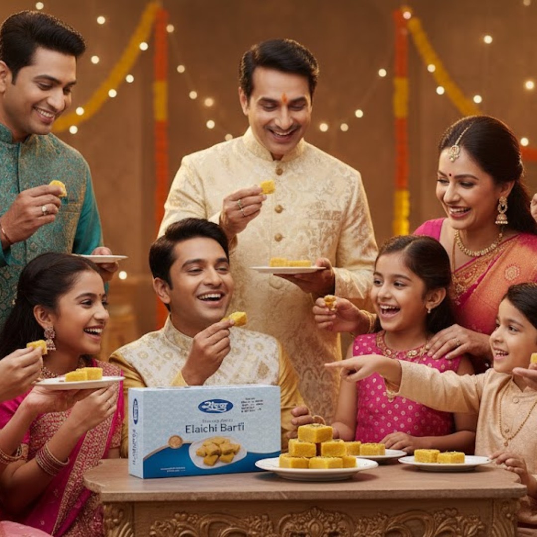Saras Dairy Elaichi Burfi – 500gm