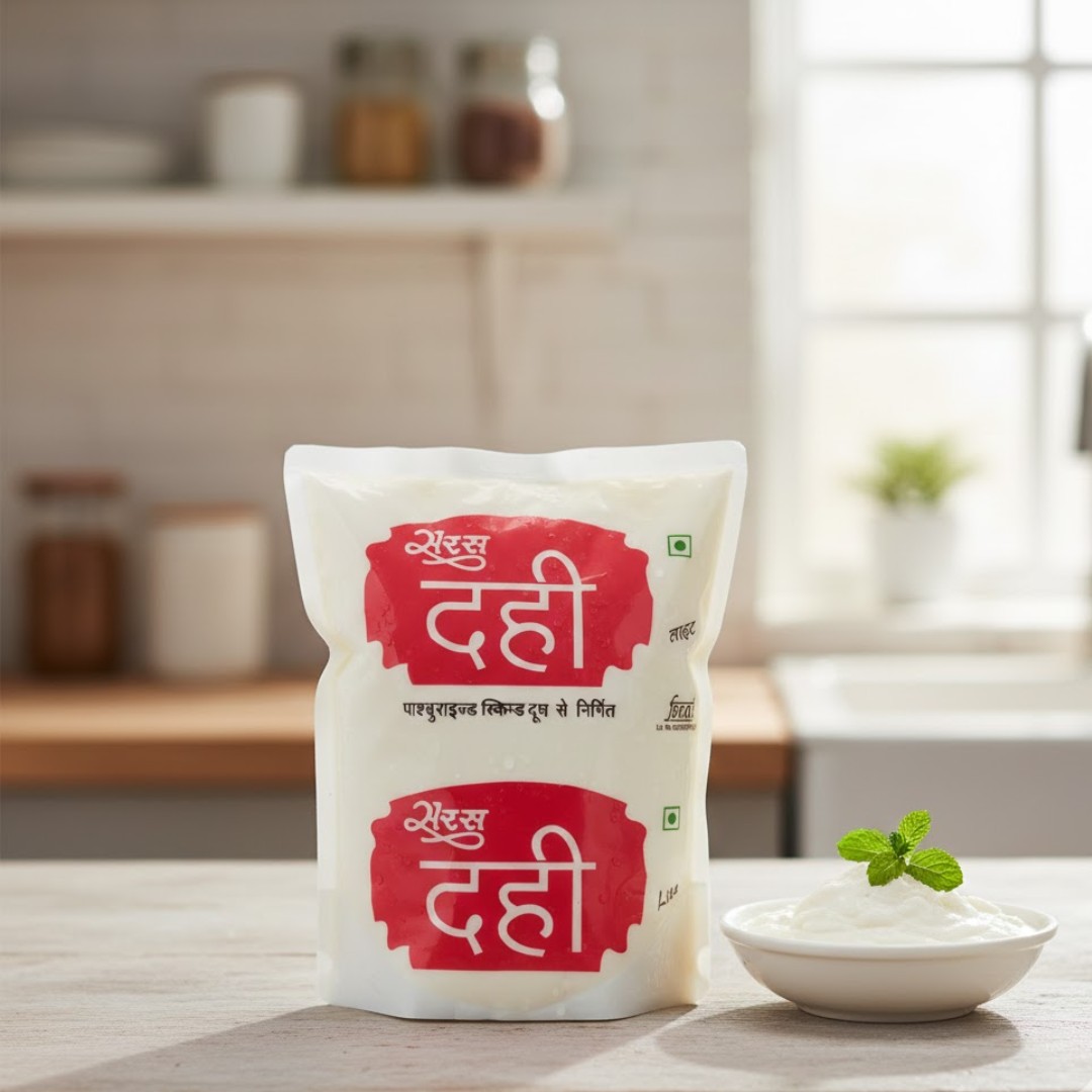 Saras Dairy Dahi Pouch 1kg