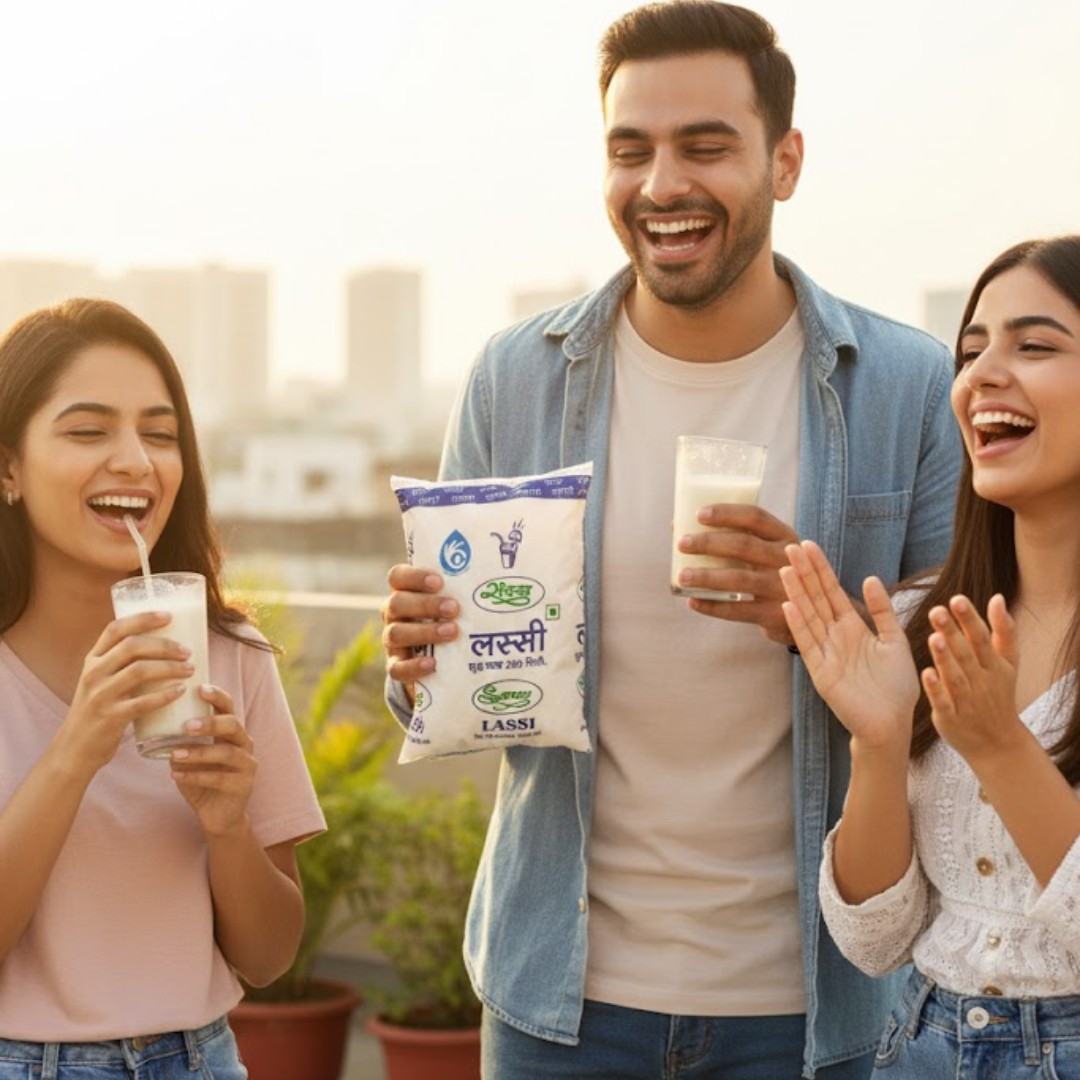 Saras Dairy Mithi Lassi – 200ml Image 3