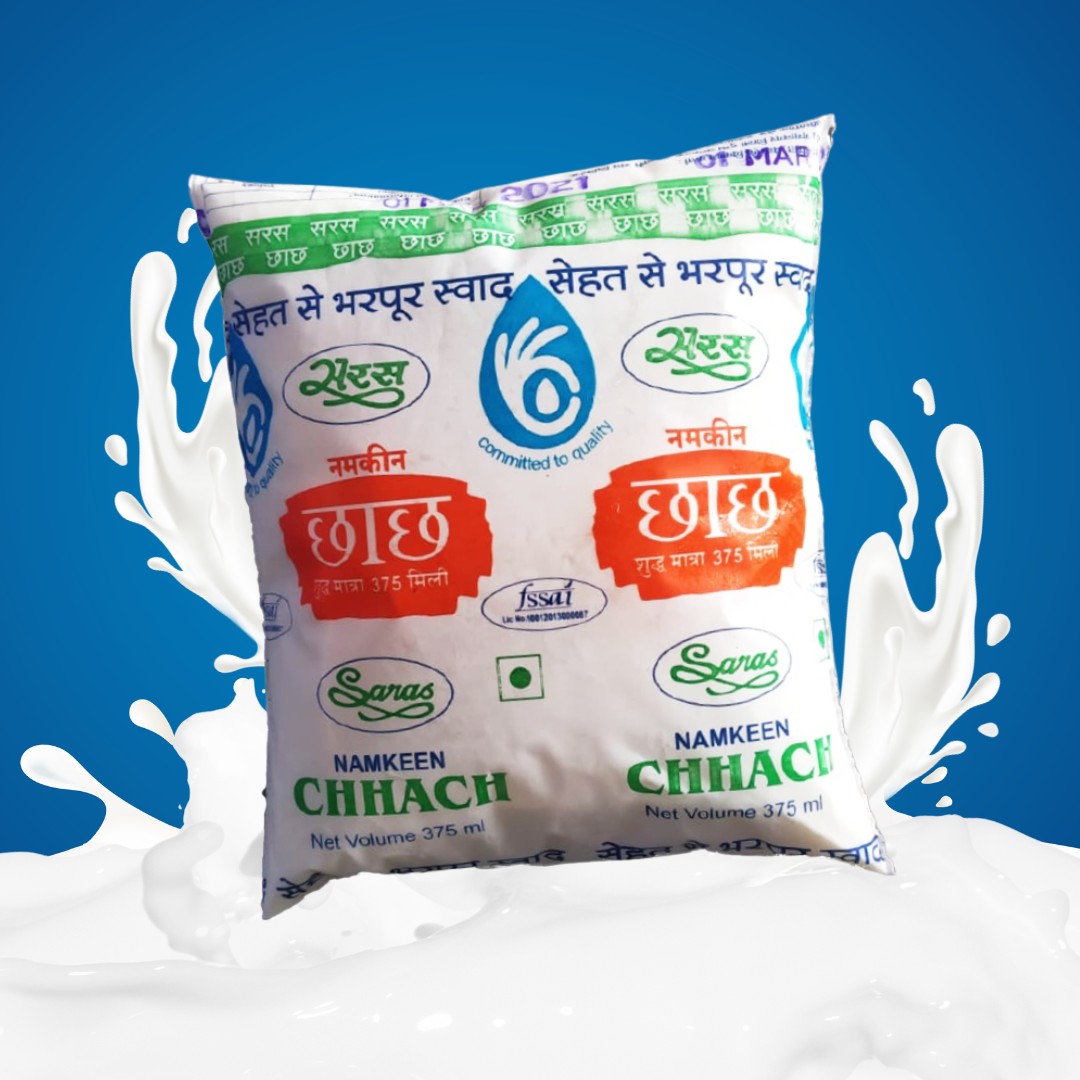 Saras Dairy Namkeen Chhach (500ml)