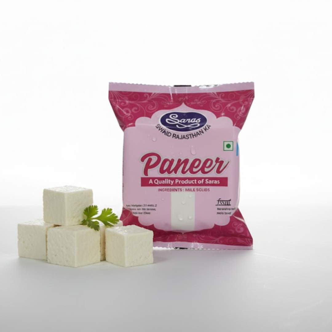 Saras Dairy Fresh Paneer (1 kg) Image 4